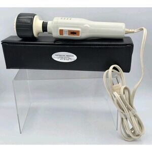 Vtg Sanyo Handheld Massager Wand Model DA 1100 Japan 2 Speed W/ OG Case